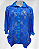 Camisa de renda, manga 3/4 e com detalhes em tricoline - Ref 53.05 - Imagem 1