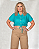Camisa de Viscose Liso Estilo Cropped - Ref 72.208 - Imagem 4