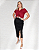 Blusa Cropped de Malha Canelada com Amarração e Manga Godê - Ref 72.38 - Imagem 3