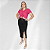 Blusa Cropped de Malha Canelada com Amarração e Manga Godê - Ref 72.38 - Imagem 5