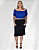 Blusa cropped de malha canelada estilo ciganinha - Ref 72.34 - Imagem 3