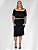Blusa cropped de malha canelada estilo ciganinha - Ref 72.34 - Imagem 4