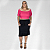 Blusa cropped de malha canelada estilo ciganinha - Ref 72.34 - Imagem 2