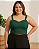Blusa Cropped de Sarja Bengaline - Ref 68.51 - Imagem 2