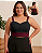 Blusa Cropped de Sarja Bengaline - Ref 68.51 - Imagem 4