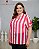 Camisa Listrada em Chiffon - Ref 52.45 - Imagem 1