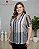 Camisa Listrada em Chiffon - Ref 52.45 - Imagem 4