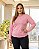 Blusa feminina básica decote redondo de viscolycra superlastic lisa Ref. 77.01 - Imagem 10