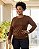Blusa feminina básica decote redondo de viscolycra superlastic lisa Ref. 77.01 - Imagem 7