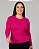 Blusa Fem. de Malha Canelada Térmica com Gola Careca -Ref. 77.05 - Imagem 3