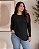 Blusa Feminina de Malha Canelada Confort, Assimétrica com Bico na Lateral - Ref 77.10 - Imagem 2
