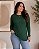 Blusa Feminina de Malha Canelada Confort, Assimétrica com Bico na Lateral - Ref 77.10 - Imagem 1