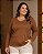 Blusa feminina de viscocrepe básica decote V Ref 77.14 - Imagem 8