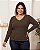 Blusa Feminina de Malha Canelada Confort - Ref 77.15 - Imagem 9