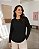 Blusa feminina básica de malha canelada confort, gola careca Ref 77.24 - Imagem 2