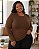 Blusa Fem. Básica de Malha Térmica Peluciada com Decote Redondo - Ref 77.30 - Imagem 2