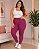 Calça feminina de suplex felpado, montaria com recorte - Ref 77.100 - Imagem 1