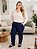 Calça Feminina de Malha Body Fit (perna reta) - Ref 77.104 - Imagem 1