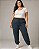 Calça Feminina De Moletom Três Cabos Com Detalhe De Nervuras Ref 77.10 - Imagem 1