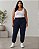 Calça Feminina De Moletom Três Cabos Com Detalhe De Nervuras Ref 77.10 - Imagem 3