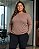 Blusa Feminina Básica de Malha Canelada Catarina - Ref 77.36 - Imagem 1