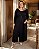 Vestido Longo Feminino de Viscocrepe com Cinto - Ref 77.300 - Imagem 3