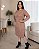 Vestido Midi Fem. de Malha Marajó com Abertura na Lateral - Ref 77.302 - Imagem 1