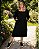 Vestido Midi de Malha Canelada Térmica com Bolso Quadrado - Ref 77.320 - Imagem 2