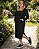 Vestido Midi de Malha Canelada Térmica com Bolso Quadrado - Ref 77.320 - Imagem 5