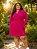 Vestido Feminino Curto De Moletinho Soft Com Capuz Ref 75.301 - Imagem 1