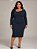 Vestido Feminino De Malha Crepe Lurex Com Detalhes Ref 75.304 - Imagem 2