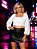 Blusa Feminina Cropped De Tecido Duna Linho Com Lastec Nas Costas Ref 73.35 - Imagem 4