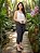 Calça Feminina Capri De Malha Body Fit Pettenati Ref 74.100 - Imagem 1