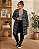 Cardigan Tradicional De Malha Viscolycra Superlastic Ref 63.12 - Imagem 2