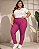 Calça Feminina de Malha Fit Texture com Elástico na Cintura - Ref 00.19 - Imagem 1