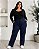 Calça Feminina De Moletom Três Cabos Com Bolso Cargo Ref 75.136 - Imagem 2