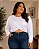 Blusa Fem. Cropped de Viscolycra com Transpasse na Frente - Ref 73.22 - Imagem 1