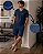 Conjunto De Pijama Masculino Curto De Meia Malha PV Premium Ref 35.900 - Imagem 5