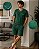 Conjunto De Pijama Masculino Curto De Meia Malha PV Premium Ref 35.900 - Imagem 1