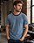 Camiseta Masc. de Malha Piquet Trabalhado com Gola Redonda - Ref 37.15 - Imagem 1