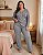 Conjunto de Pijama Fem. de Malha PV Premium com Blusa de Botão - Ref 71.901 - Imagem 5