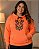 Blusão Feminino Canguru De Moletom Três Cabos Fleece Com Estampa Ref 73.38 - Imagem 4