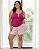 Conjunto De Pijama Feminino Estilo Regata De Meia Malha PV Premium Ref 68.901 - Imagem 1