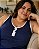 Conjunto De Pijama Feminino Estilo Regata De Meia Malha PV Premium Ref 68.901 - Imagem 8