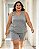 Conjunto De Pijama Feminino Estilo Regata De Malha PV Premium Ref 72.901 - Imagem 3