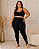 Calça Fem. de Malha Body Fit, Estilo Legging com Detalhe de Pézinho - Ref 76.102 - Imagem 1