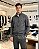 Conjunto Masculino de Malha Double com Jaqueta Gola - Ref 38.700 - Imagem 4