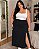 Saia Feminina Midi De Malha Canelada Confort Ref 74.507 - Imagem 1