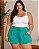 Bermuda Feminina Shorts de Viscolycra Lisa - Ref 72.408 - Imagem 1