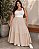 Saia Fem. de Malha Viscose Linho Tinto, Estilo Evasê - Ref 75.504 - Imagem 1